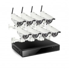 CCTV Set. 8CH IP CAMERA HIKARI H-608